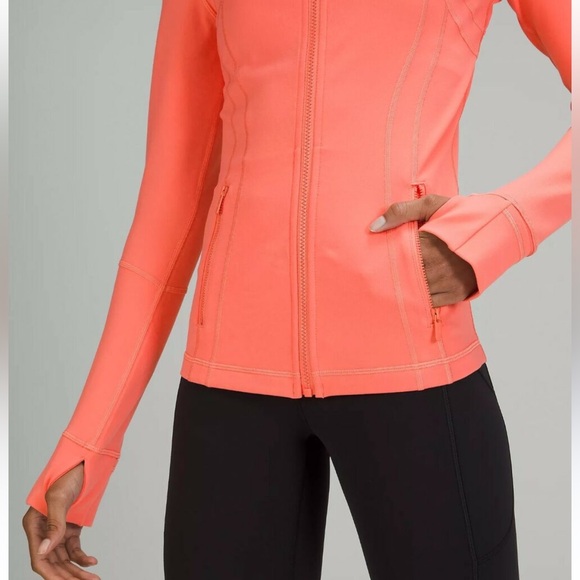 EUC Lululemon Define Jacket - Raspberry Cream Size 6 - Picture 2 of 5